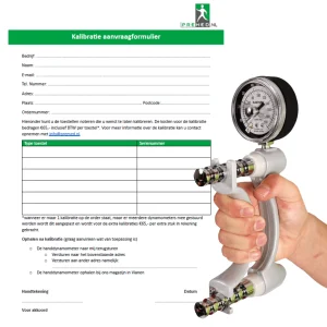 Jamar Hydraulische Knijpkrachtmeter 45 lb Kalibratie Hydraulische Handdynamometers